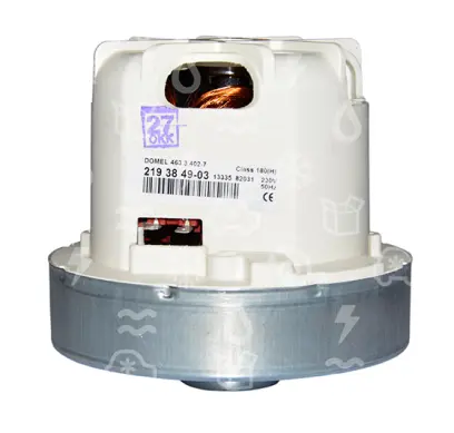 motor vysavače 1100 W / 230 V, DOMEL 463.3.402-7, (D=120 mm, H=114 mm) AEG / ELECTROLUX